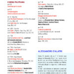 Il programma - sabato 18 novembre