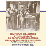 Bonvantura da Bagnoregio e Tommaso d'Aquino nel contesto storico-filosofico e teologico del Concilio di Lione (1274)